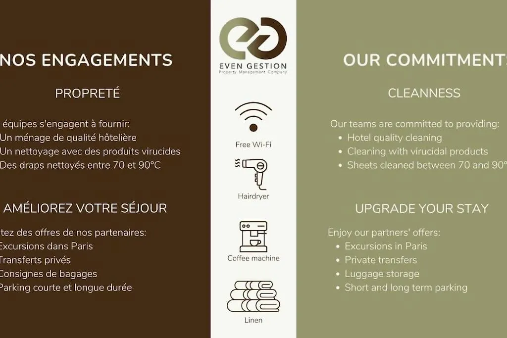 Appart 6pers#2 Bedrooms#bastille#placedesvosges#ac Apartment *